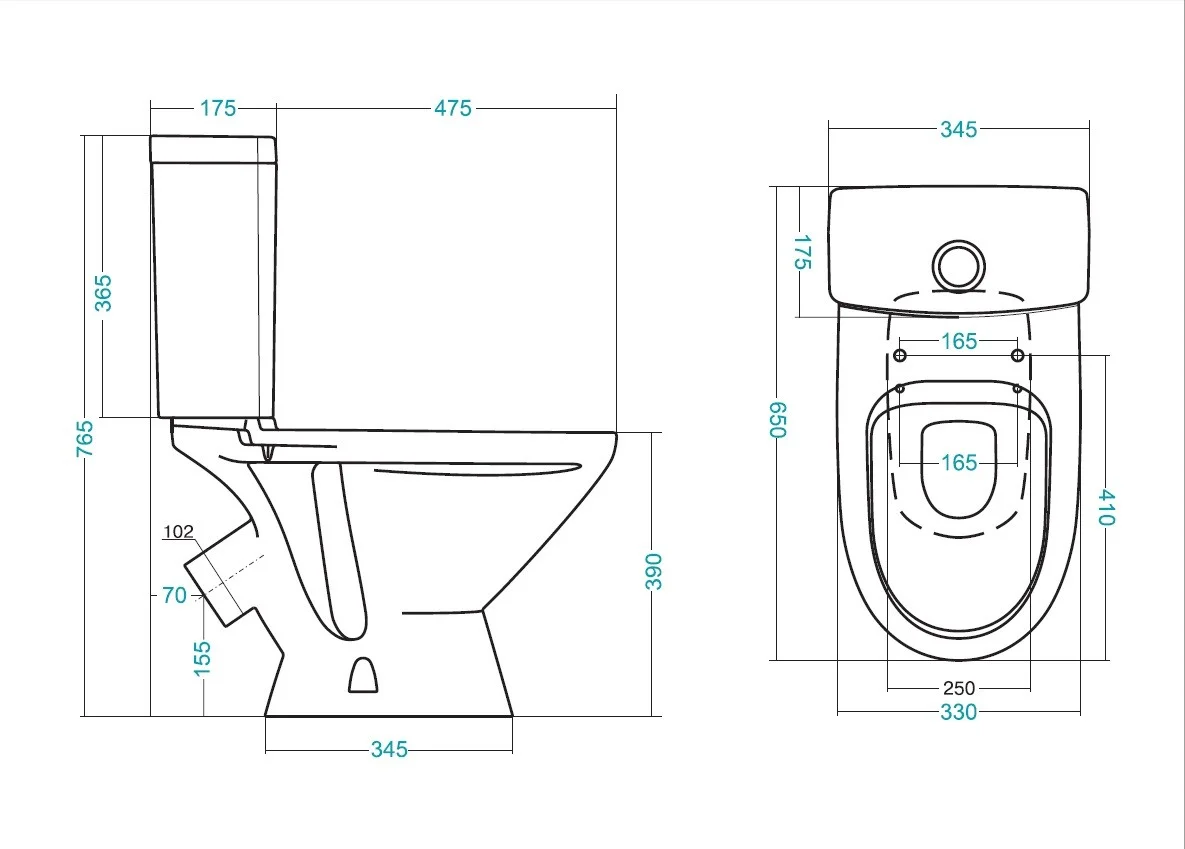 Приобрести santek унитаз-компакт "лига" с сидением стандарт