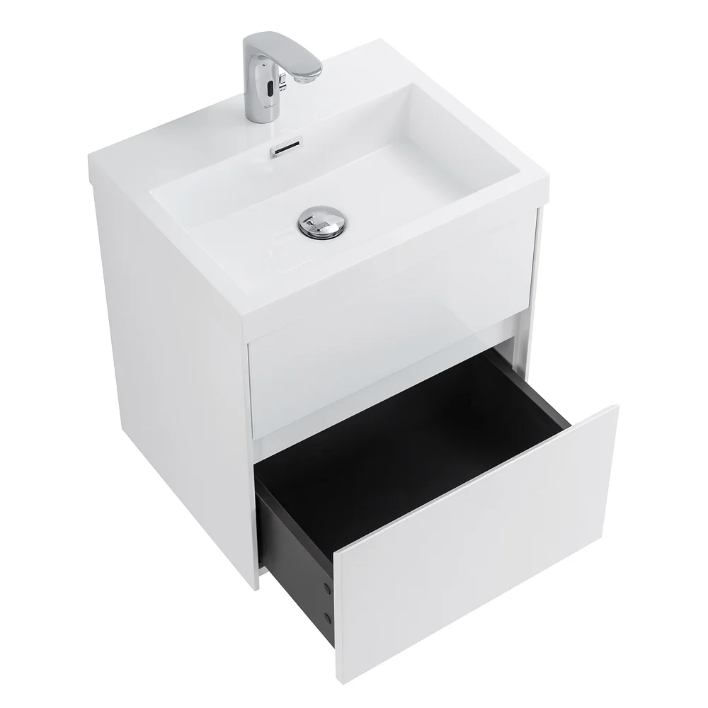 Приобрести belbagno тумба с раковиной pietra mini 50 см, подвесная 50as bianco lucido, белая раковина