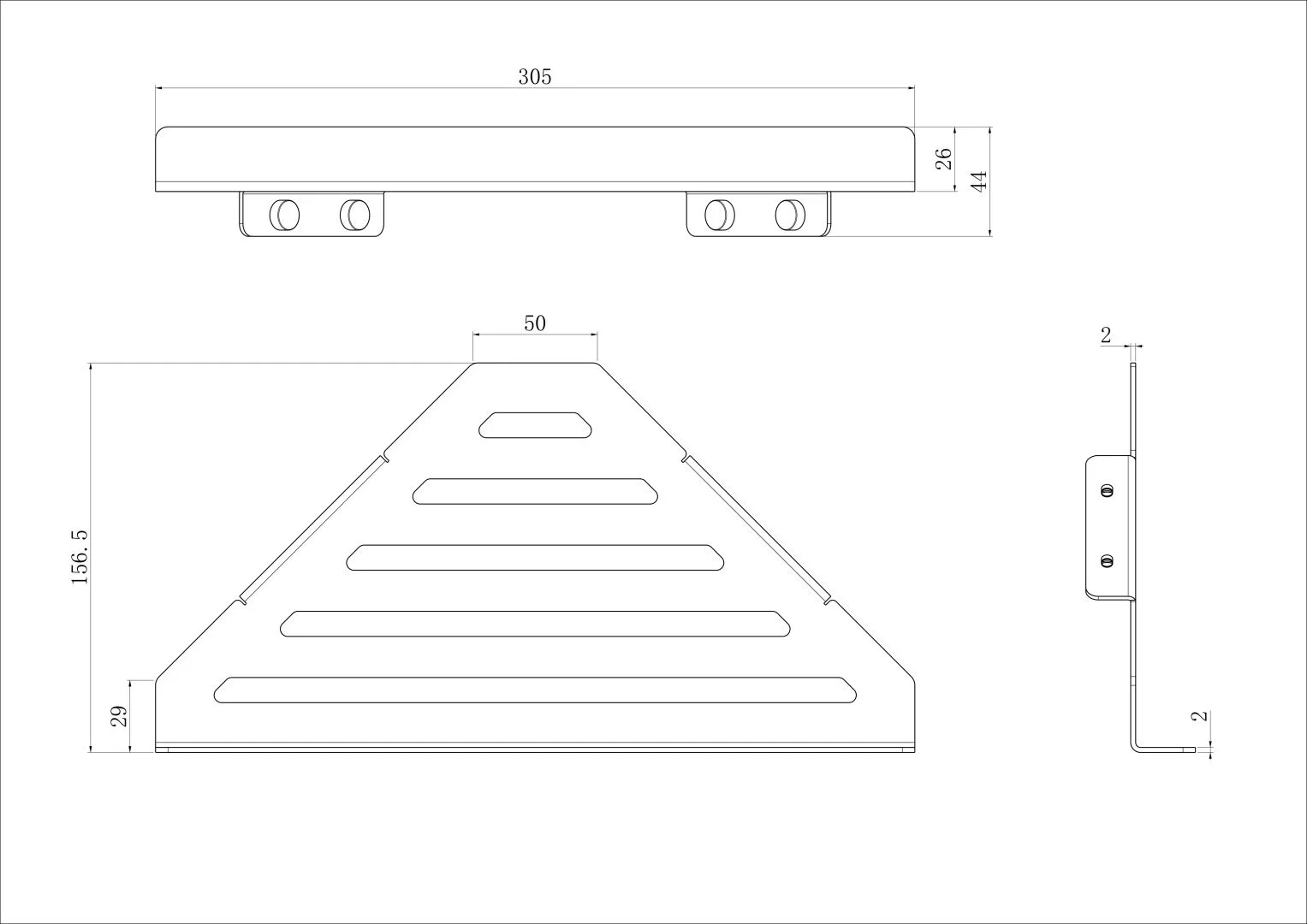 Приобрести полка для ванной угловая wonzon & woghand, брашированное золото (ww-6132-bg)