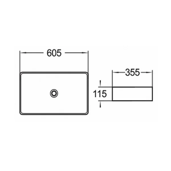 Приобрести comforty раковина 78189 60х35 см, белая