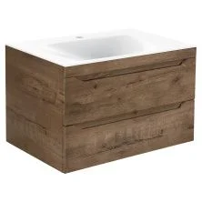 Vincea Тумба подвесная Fine 80 см, дуб винтаж VMC-2F800VO;VCB-1F800W