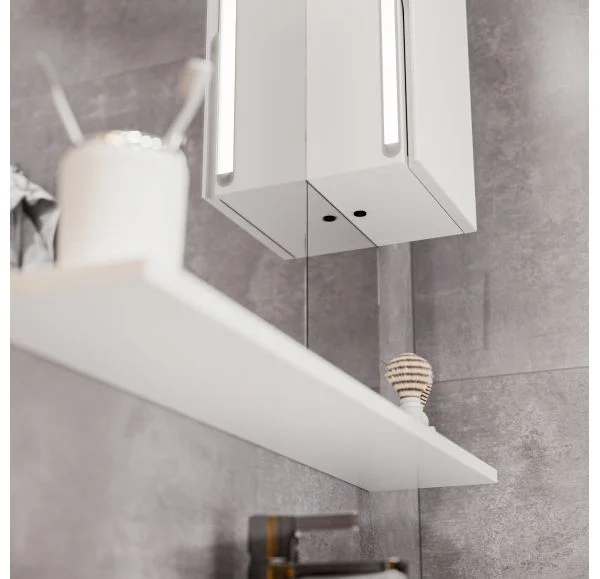 Приобрести mirsant зеркало шкаф soho 80 см, белый, правый ут000083892