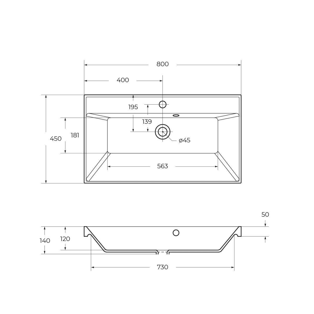 Приобрести belbagno тумба с раковиной marino-h60 80 см, подвесная rovere moro, белая раковина