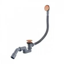 Raglo Слив-перелив для ванны click-clack, медь R600.31.33