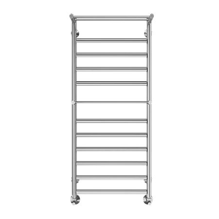 Приобрести terminus полотенцесушитель хендрикс п12 50х120 см, с двумя полками, водяной, хром