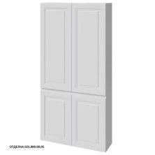 Caprigo Пенал WALES 80 см, белый, эмаль