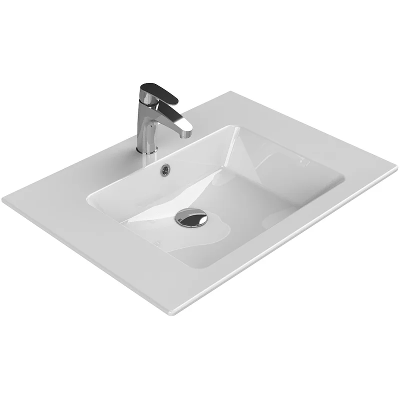 Приобрести opadiris тумба подвесная с раковиной луиджи 70 см, белая матовая