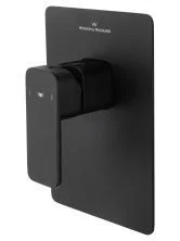 Смеситель для душа встраиваемый WONZON & WOGHAND ARNIE, Черный матовый (WW-694700-2-MB)