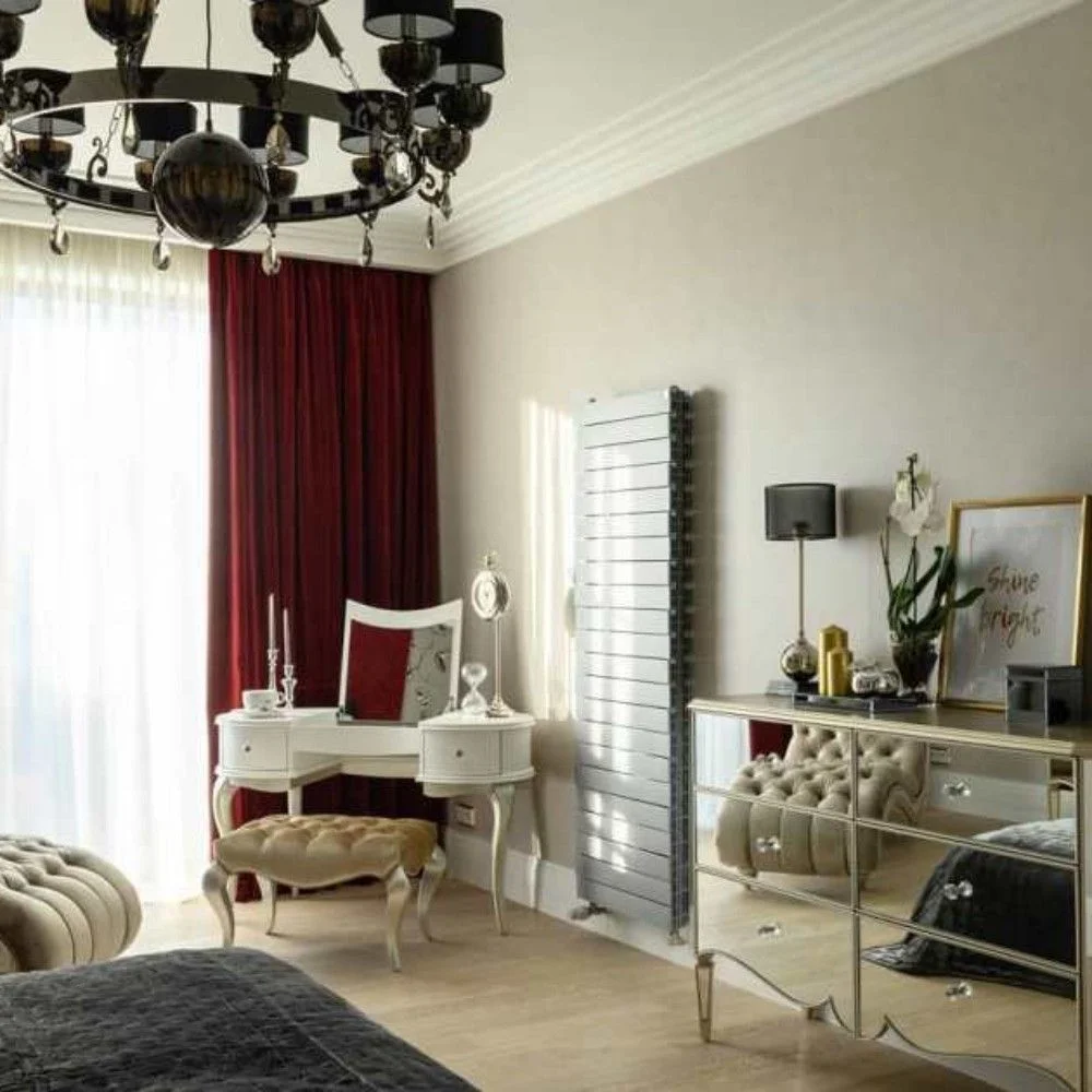 Приобрести royal thermo радиатор биметаллический pianoforte tower 500 /silver satin ( серебристый ) - 18 секц.