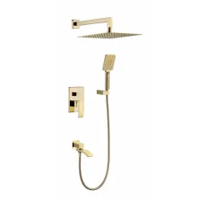 Grocenberg Встраиваемая душевая система, золото GB5007GO