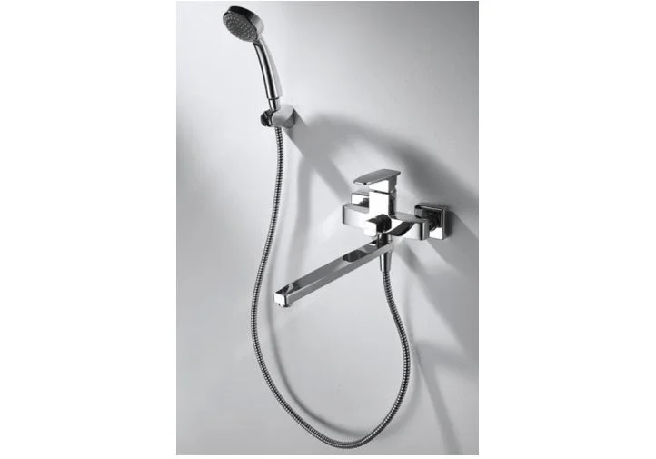 Приобрести смеситель для ванны bravat riffle f672106c-lb