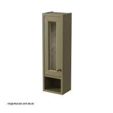 Caprigo Шкаф ALBION 24 см, левый, бежый, эмаль