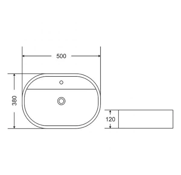 Приобрести mirsant раковина чаша shell-0519 51х40 см, белая ут000041247