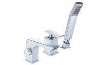 LEMARK Смеситель на борт ванны Contest, 3 отверстие, хром LM5845CW