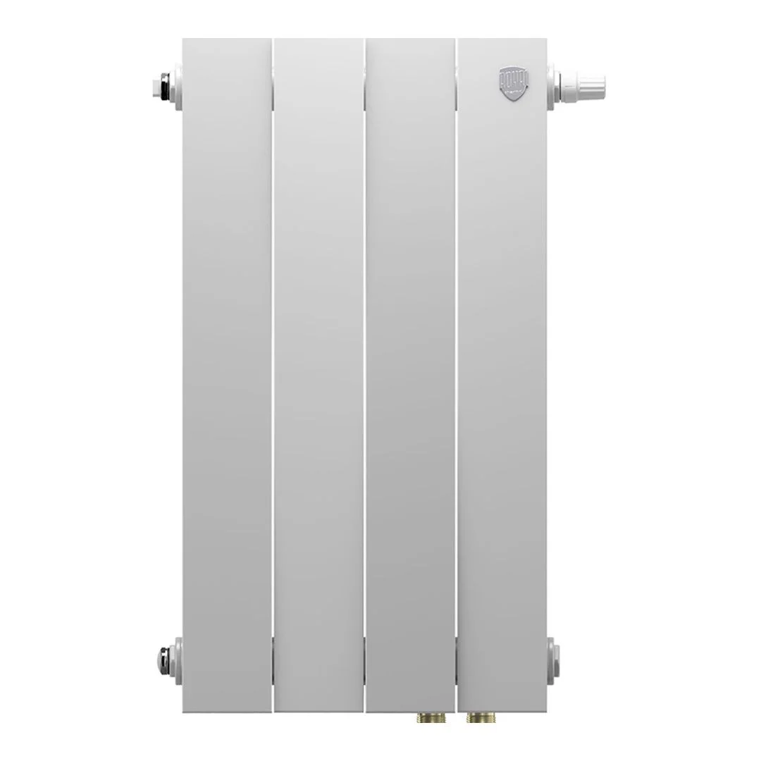 Приобрести royal thermo радиатор биметаллический pianoforte 500 /bianco traffico ( белый ) vdr80 - 4 секц.