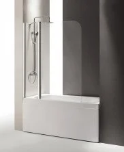 CEZARES Шторка для ванны ECO 120х140см ECO-O-V-11-120/140-P-Cr-L