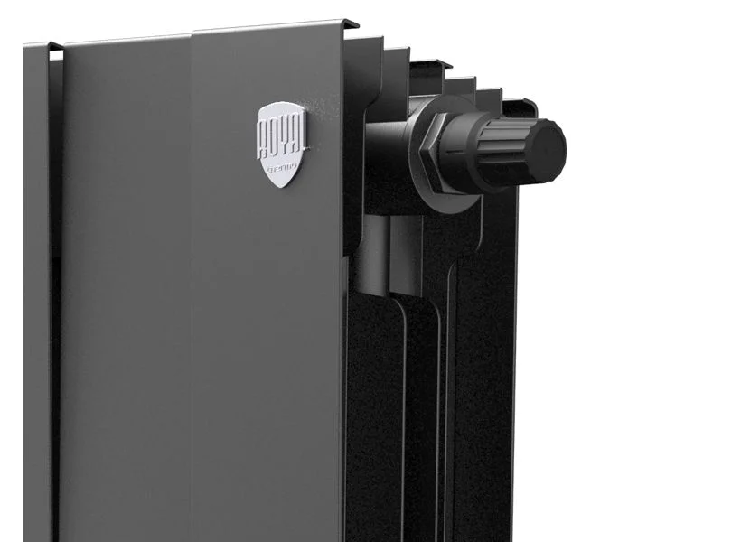 Приобрести royal thermo радиатор биметаллический pianoforte 300 /noir sable ( черный графит ) vdr - 16 секц.