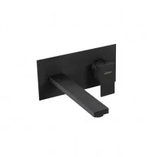 CEZARES Смеситель для раковины UNIKA, скрытый монтаж, черный матовый UNIKA-BLI1-NOP