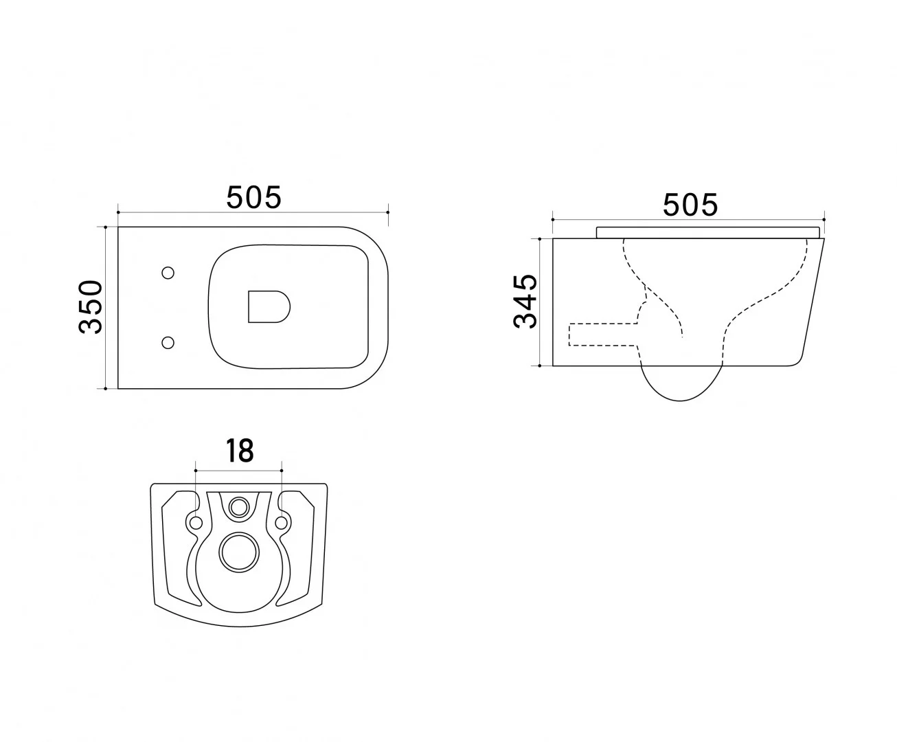 Приобрести унитаз подвесной безободковый azario nova az-2216 с ультратонким сиденьем микролифт az2216
