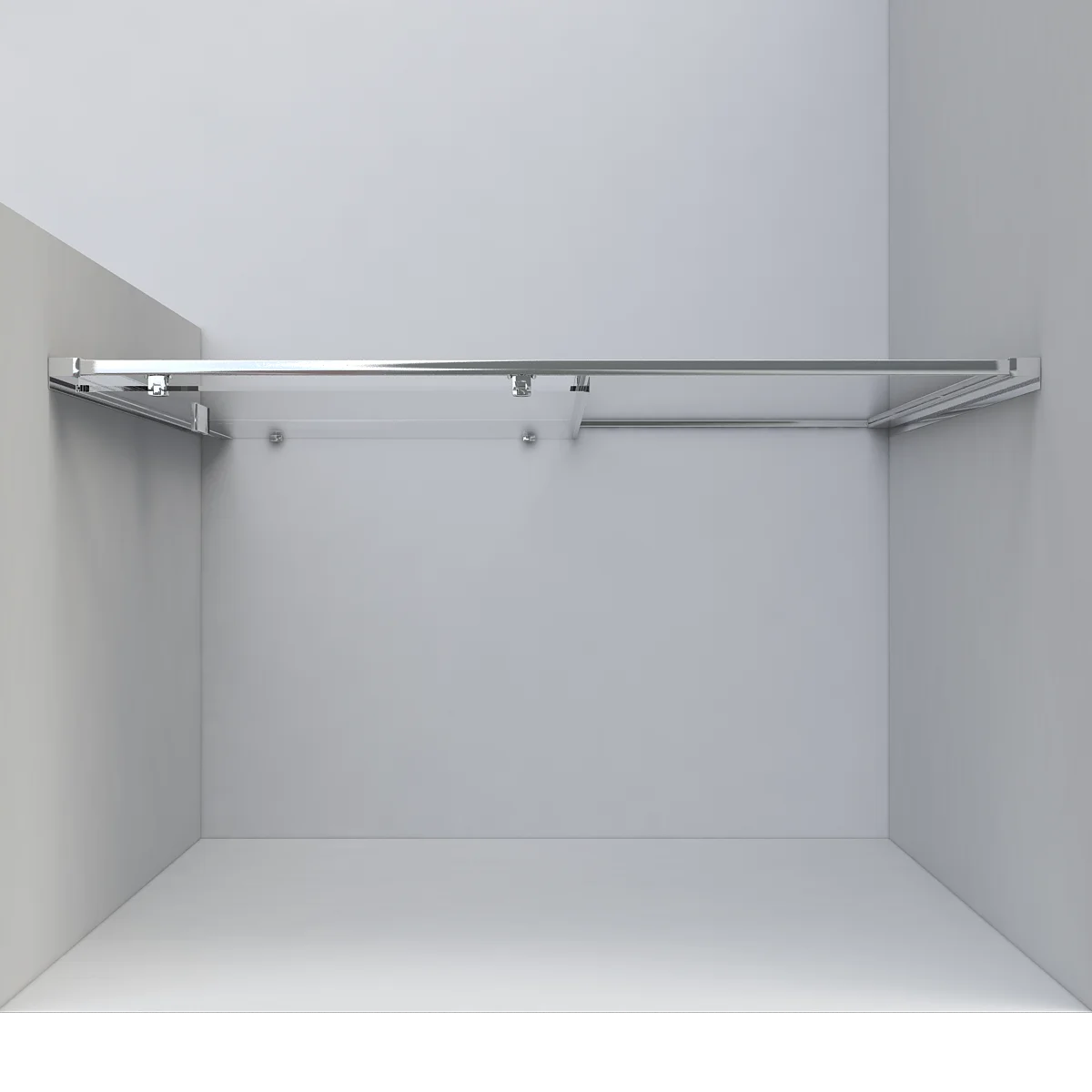 Приобрести vincea душевая дверь garda 145 см, прозрачное, оружейная сталь vds-1g145clgm