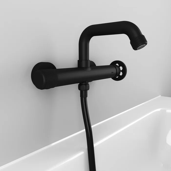 Приобрести iddis смеситель для ванны grange 290мм, черный grablr2i02wa