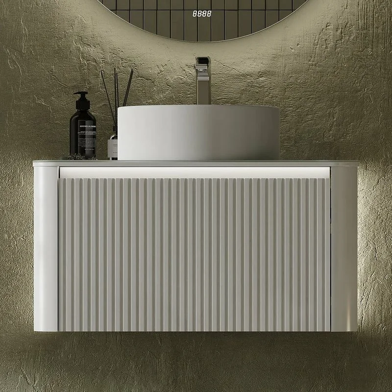 Приобрести jorno тумба подвесная lumino 80 см со столешницей, белая