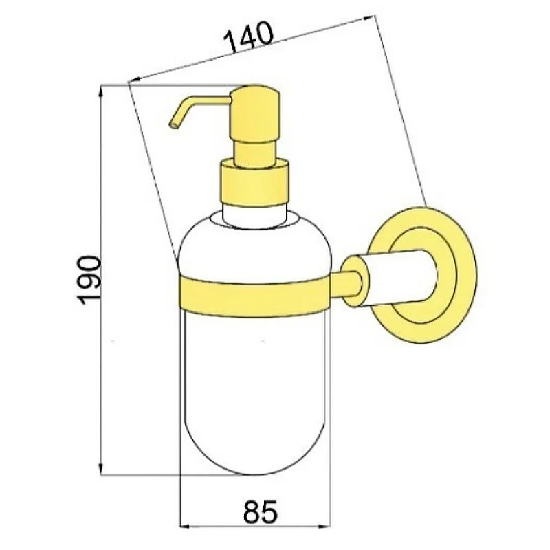 Приобрести boheme дозатор жидкого мыла murano, хром\фиолетовый 10912-v-cr