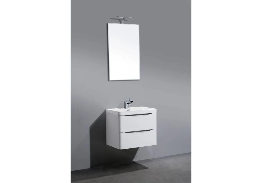 Приобрести тумба подвесная с раковиной belbagno ancona-n-600-2c-so-bl 60 см, белый