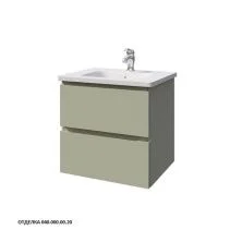 Caprigo Тумба с раковиной SYDNEY 60 см, зеленая, эмаль