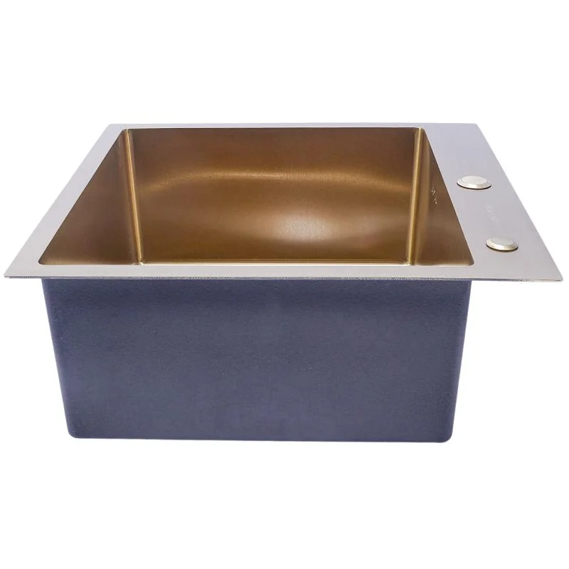 Приобрести gerhans кухонная мойка 60х50 см, золото