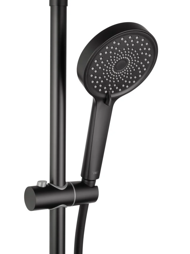 Приобрести душевая система wonzon & woghand brilliant, черный матовый (ww-88047079-mb)