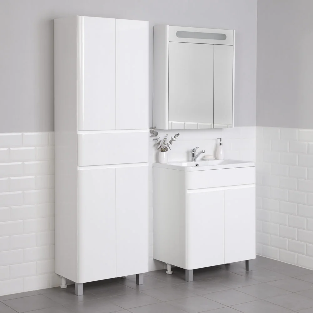 Приобрести зеркальный шкаф итана roberto 70 с подсветкой