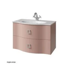 Caprigo Тумба с раковиной NOKTURN 80 см, пудра 1318 1