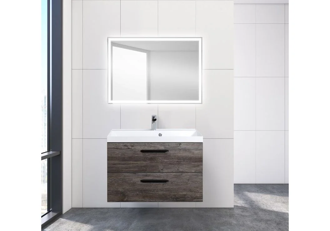 Приобрести тумба подвесная с раковиной belbagno aurora-800-2c-so-pp 80 см, pino pasadena