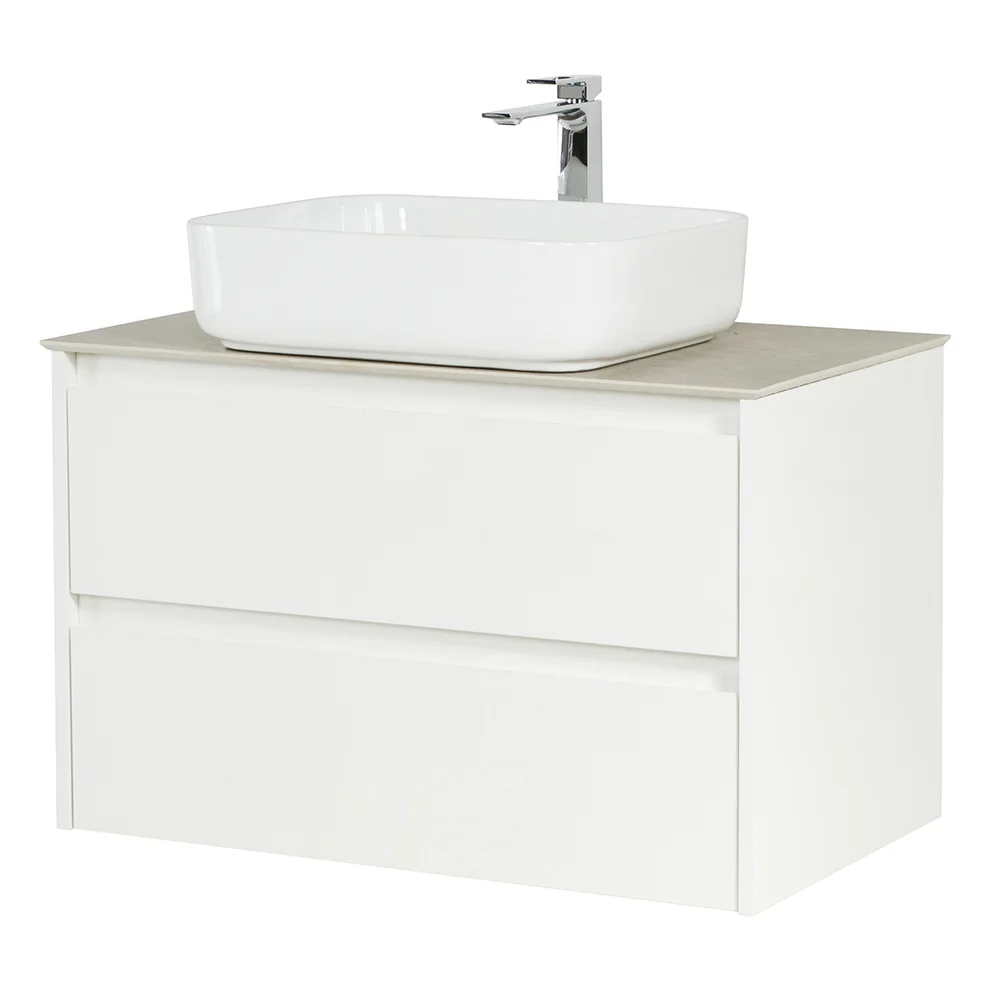 Приобрести belbagno тумба со столешницей kraft 90 см, подвесная bianco opaco