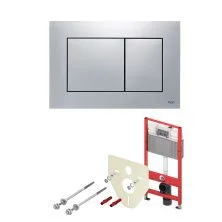 TECE Инсталляция с кнопкой смыва 2в1 Base 2.0, K440402