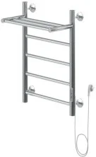 Aquanet Полотенцесушитель электрический Mauro 60х40 см Тэн справа , с полкой