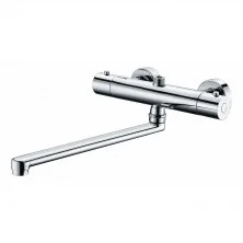 WasserKraft Смеситель для ванны с термостатом Berkel 4822L, хром