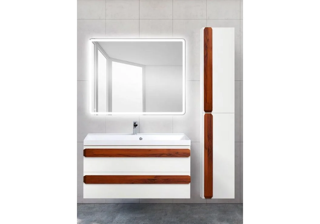 Приобрести пенал подвесной belbagno aurora-1600-2a-sc-bo-p-r 35 см, правый, bianco opaco