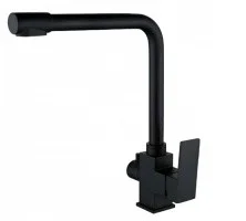 Смеситель для кухни ViEiR Kitchen 359 мм, с подключением к фильтру, черный V15025(C)