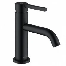 KLUDI NOVA FONTE Pura смес. для умывальника; 75 DN 15; без донного клапана; чёрный мат