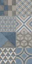 Декор настенный Kerama Marazzi Онда 3 300х600 синий VT\B415\11037R