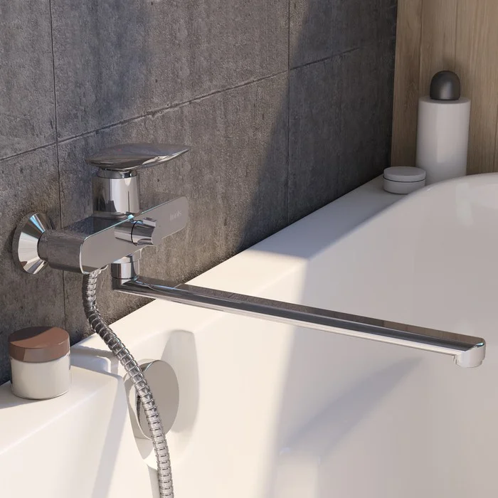 Приобрести iddis смеситель для ванны stone 212мм, хром stosb00i10wa