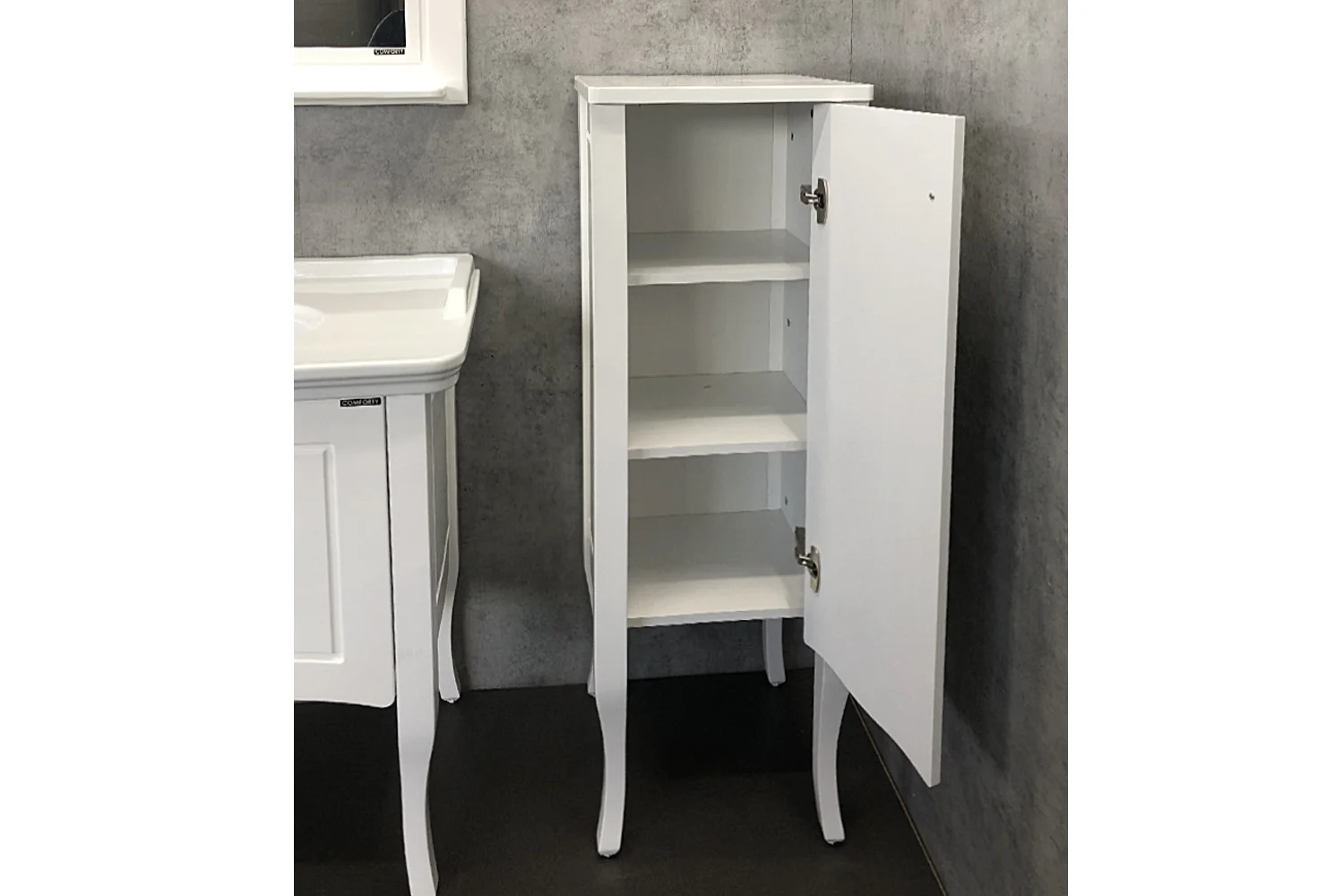 Приобрести сomforty комод "павия-40" белый глянец