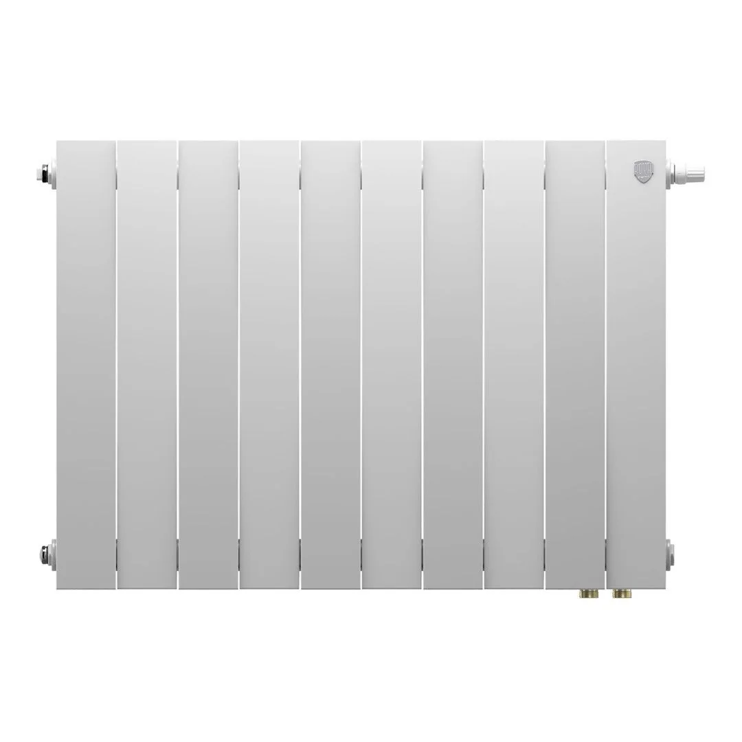 Приобрести royal thermo радиатор биметаллический pianoforte 500 /bianco traffico ( белый ) vdr80 - 10 секц.