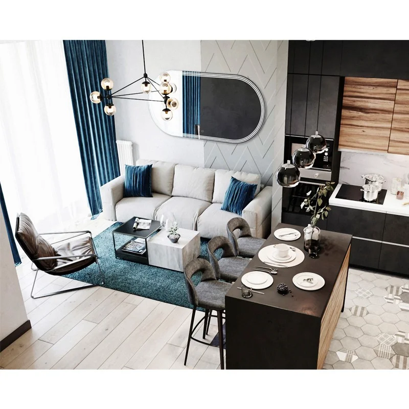 Приобрести azario зеркало вивиан new1200*600- 2 двойн подогрев+сенс выкл, гор/верт крепл