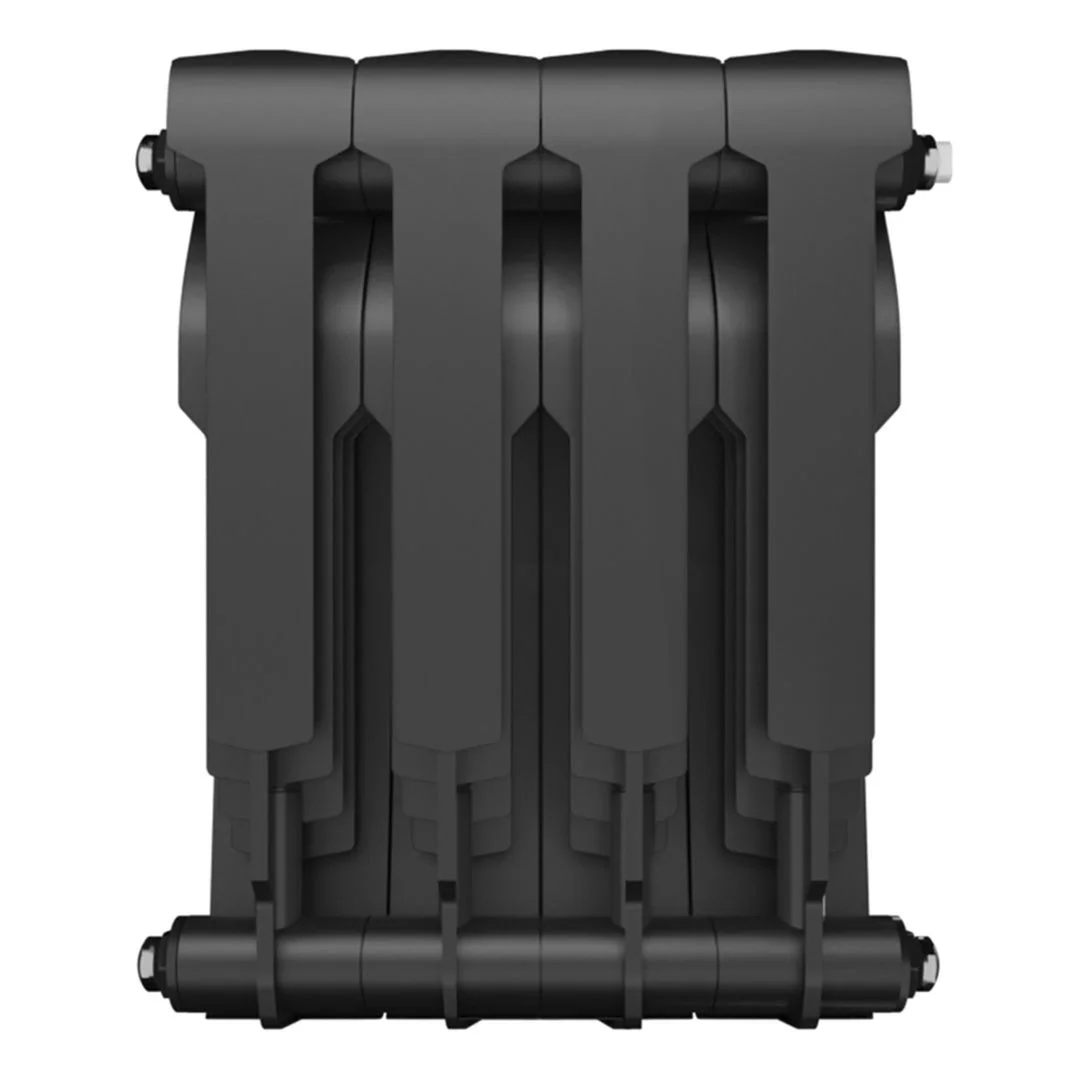 Приобрести royal thermo радиатор биметаллический biliner 350 /noir sable ( черный графит ) - 4 секц.