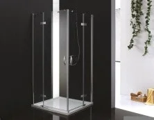 Cezares Душевое ограждение BERGAMO 120х120 см, хром BERGAMO-W-A-2-120-C-Cr