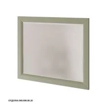 Caprigo Зеркало JARDIN 100 см, зеленое, эмаль