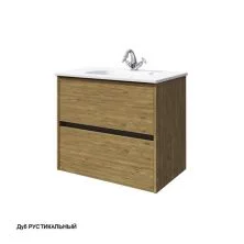Caprigo Тумба с раковиной SEATTLE 75 см, дуб рустикальный, экошпон